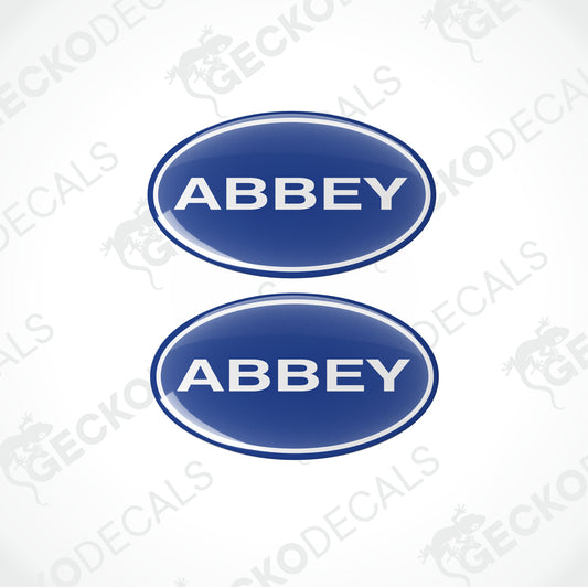 ABBEY CARAVAN EPOXY DECALS