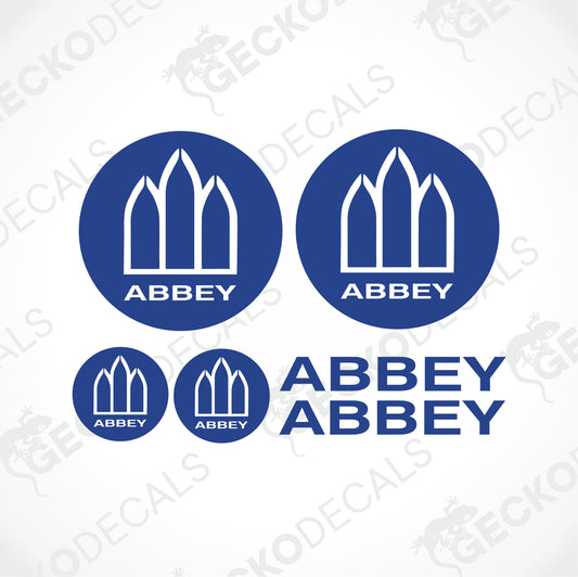 ABBEY CARAVAN LOGO SET