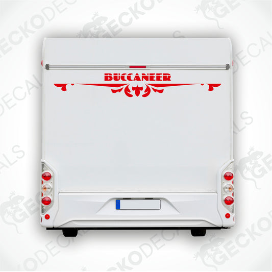 BUCCANEER REAR DECAL