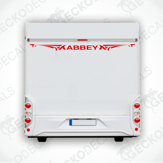 ABBEY REAR DECAL