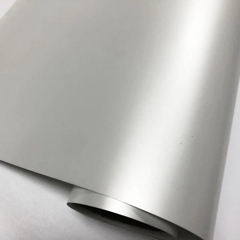Pearl white vinyl decal sheet with polyurethane coating for car wheel caps