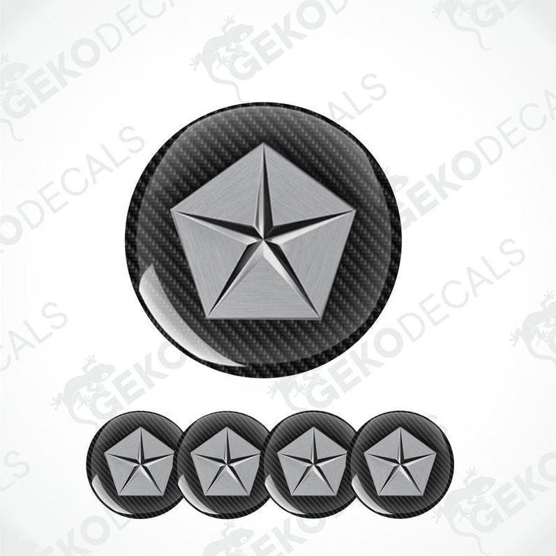 Star-shaped metallic emblem on a black background with 'GEKODECALS' branding.