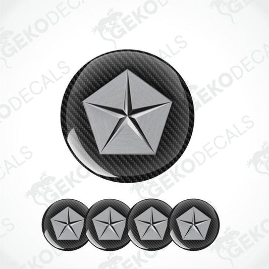 Star-shaped metallic emblem on a black background with 'GEKODECALS' branding.