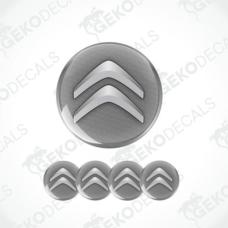 Citroén logo and emblem set on a white background with 'Gekodecals' branding.