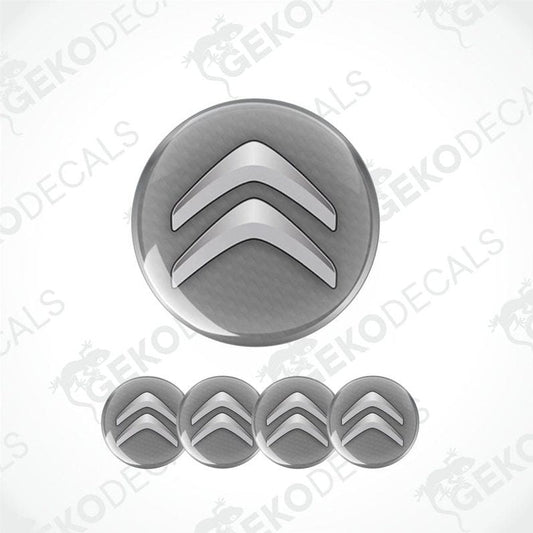 Citroén logo and emblem set on a white background with 'Gekodecals' branding.