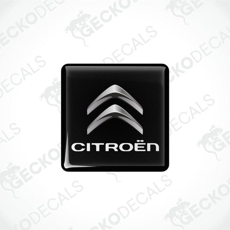 Black and silver vinyl decals with the CITROEN logo.