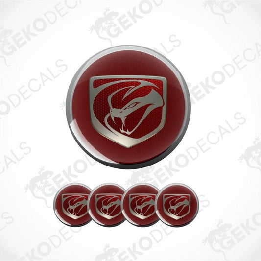 Red and silver emblem with a lion design on a white background, featuring the brand 'GEKODECALS'.