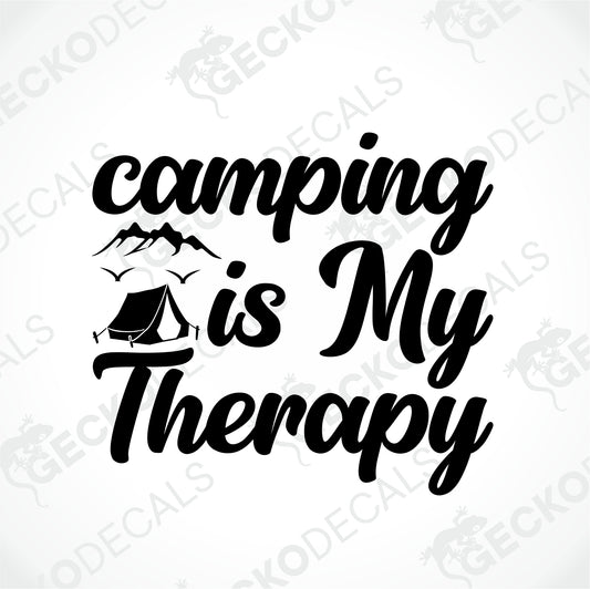 CAMPING IS MY THERAPY