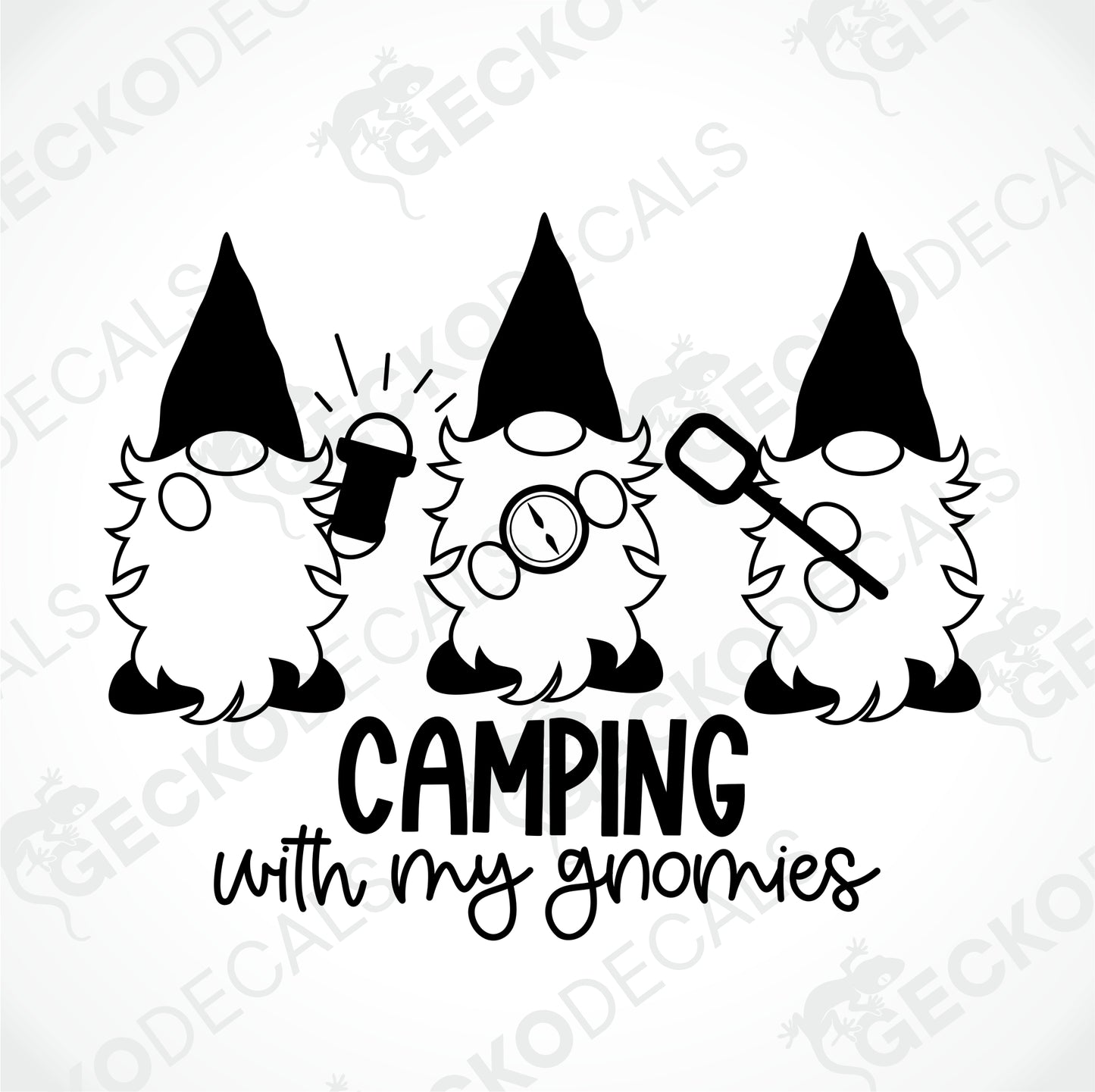 CAMPING WITH MY GNOMIES