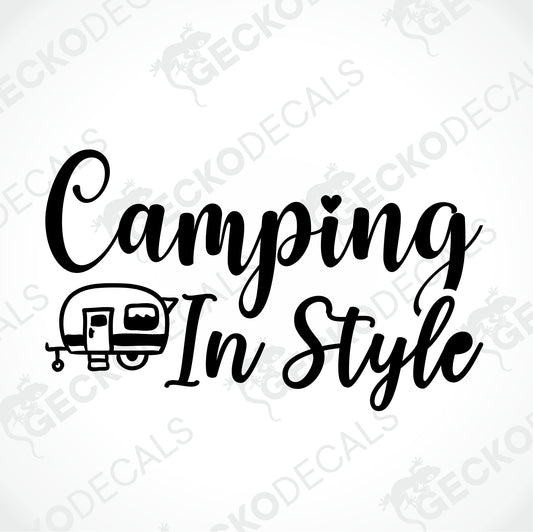 CAMPING IN STYLE