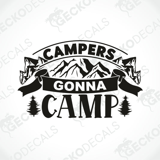 CAMPERS GONNA CAMP