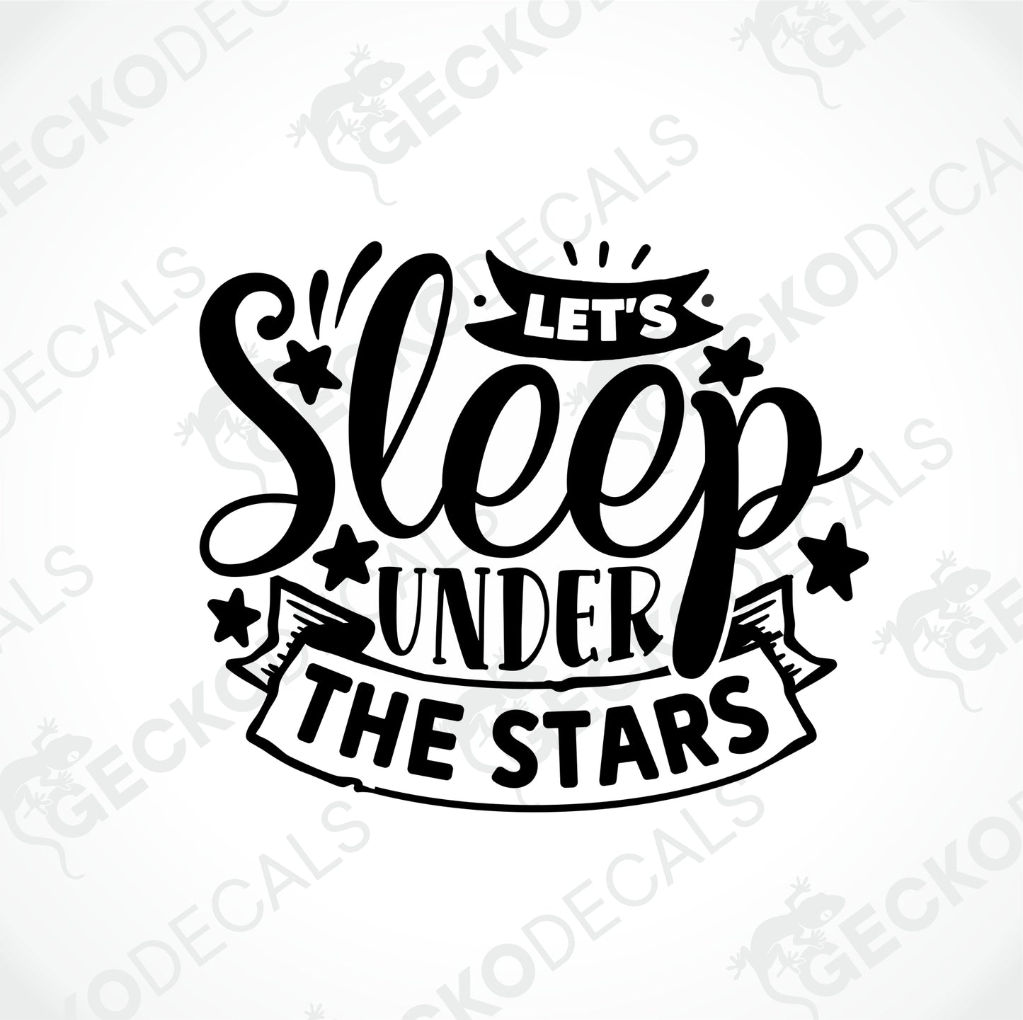 LET'S SLEEP UNDER THE STARS
