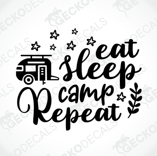 EAT SLEEP CAMP REPEAT