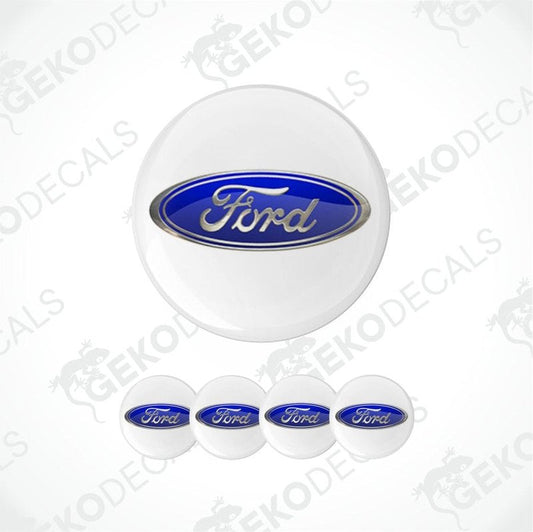 Ford logo decal on a white background