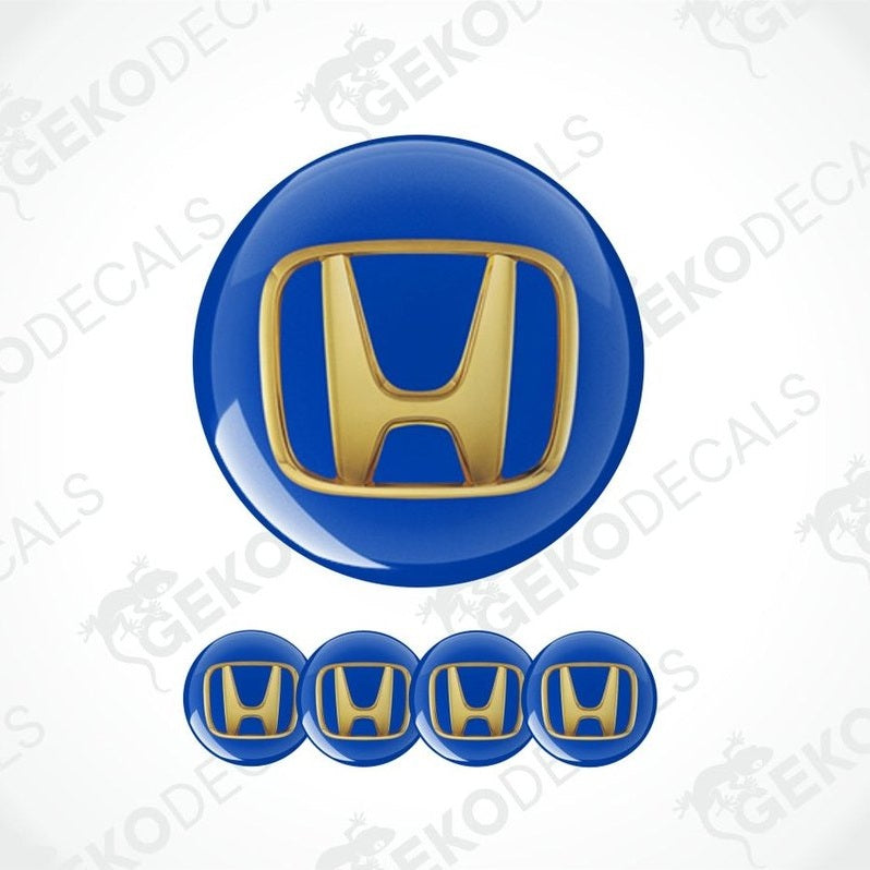 Honda logo and text on a white background with 'Geckodecals' watermark.