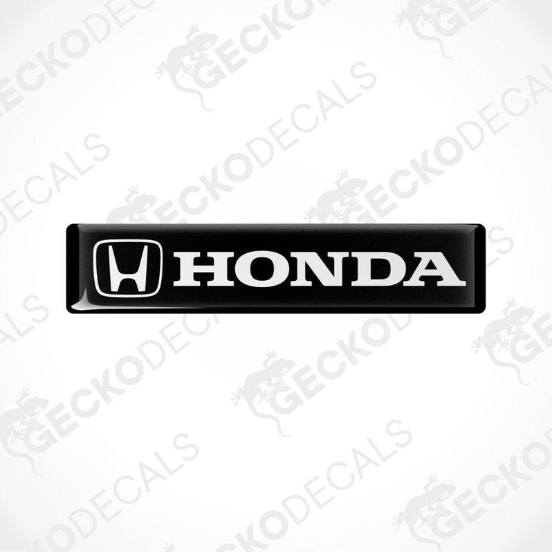 Black vinyl stickers with the Honda logo in white.