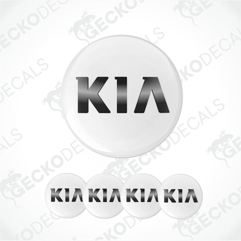 Kia logo decal on a white background
