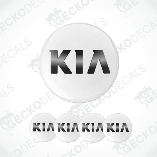 Kia logo decal on a white background