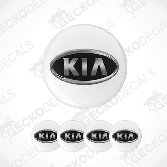 Kia logo on a white background with multiple instances of the logo.