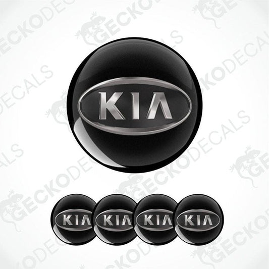 Kia logo and brand name on a white background