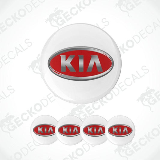 Kia logo on a white background with multiple instances of the logo.