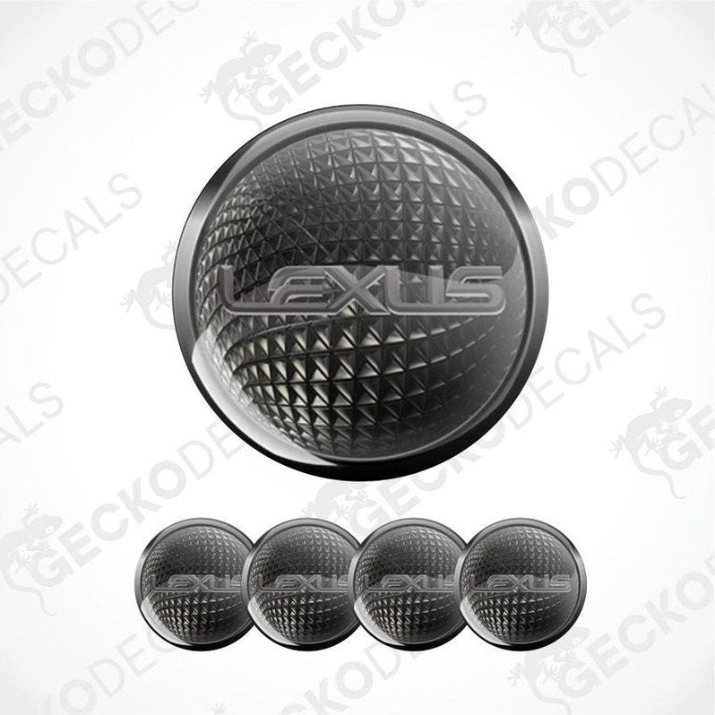 Lexus logo with textured design on a white background