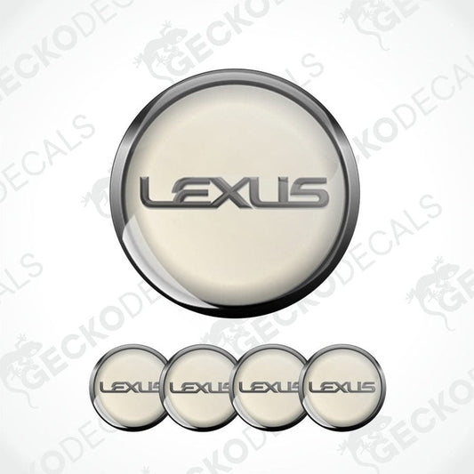 Lexus logo decal on a white background