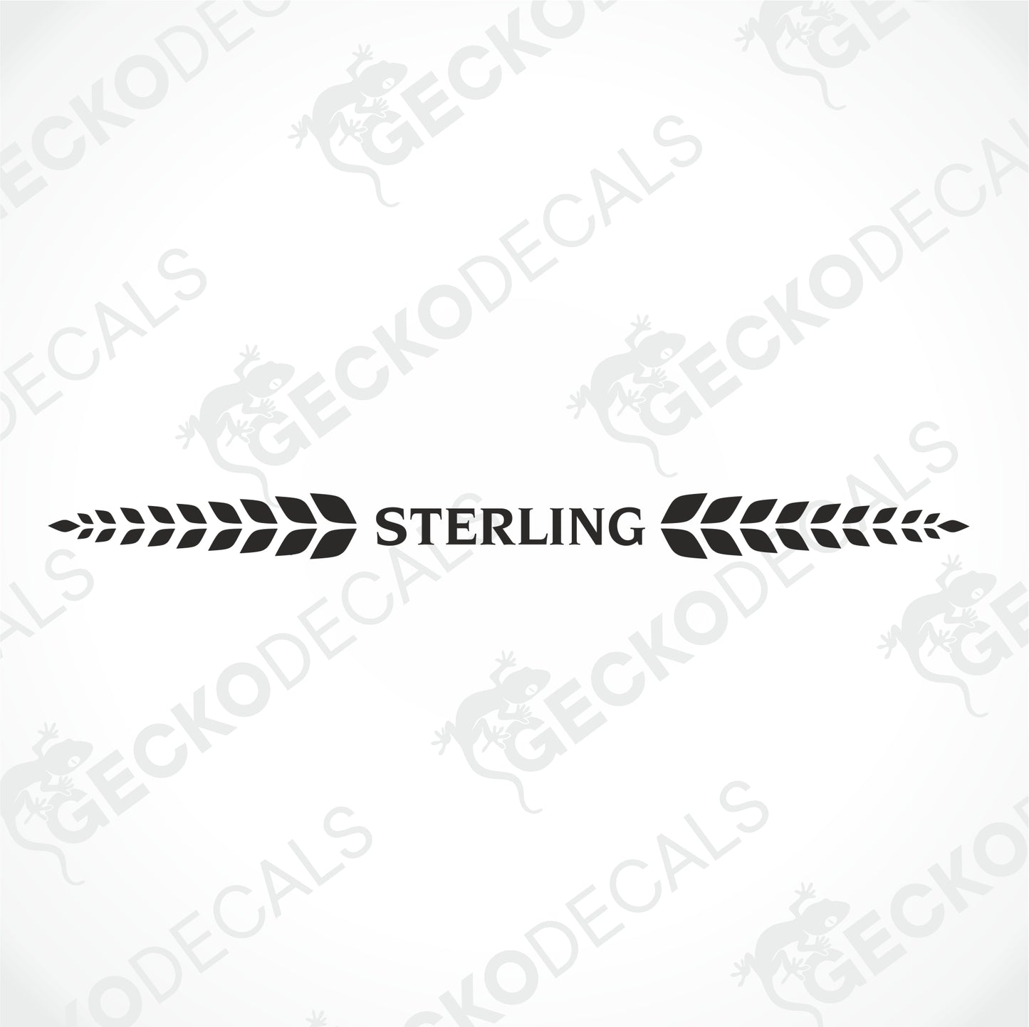 STERLING REAR DECAL