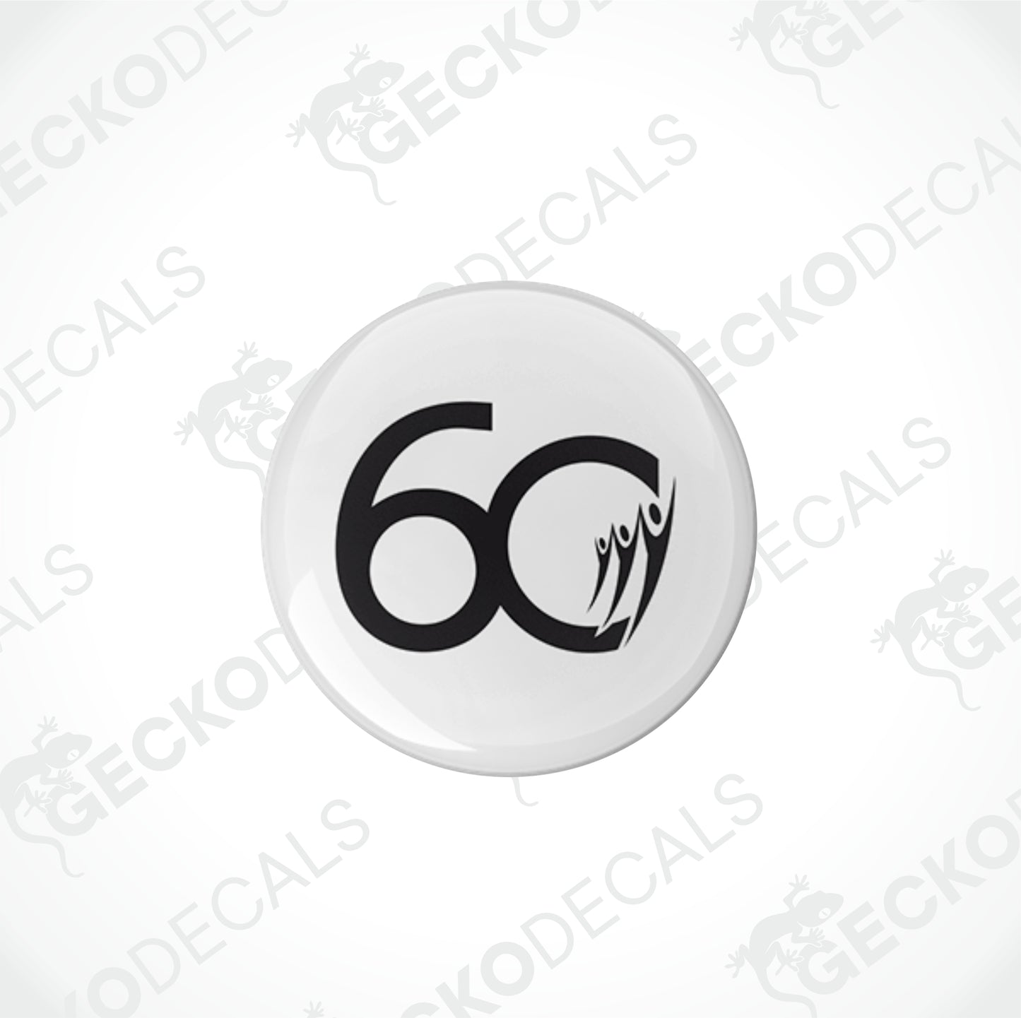 RAPIDO 60 YEARS AUTOMOTIVE EPOXY DECALS