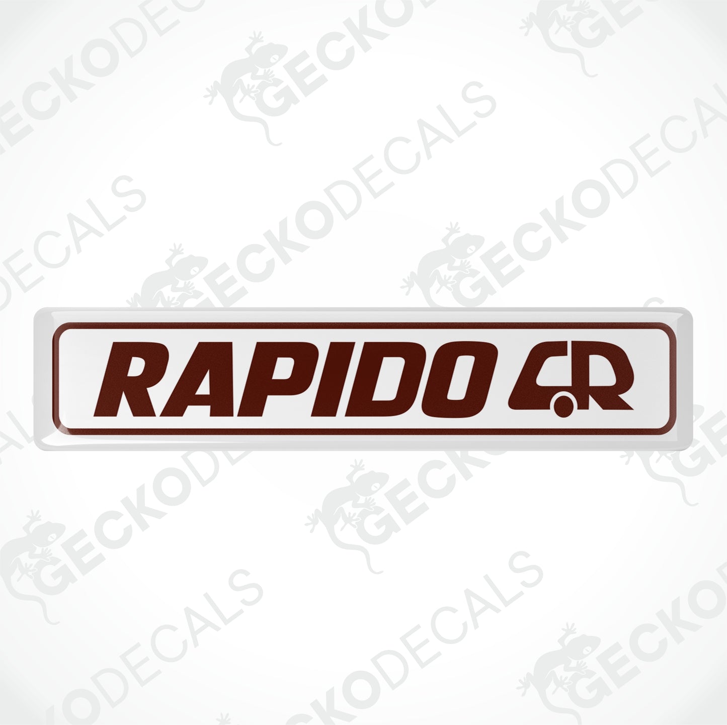RAPIDO CARAVANS EPOXY DECALS