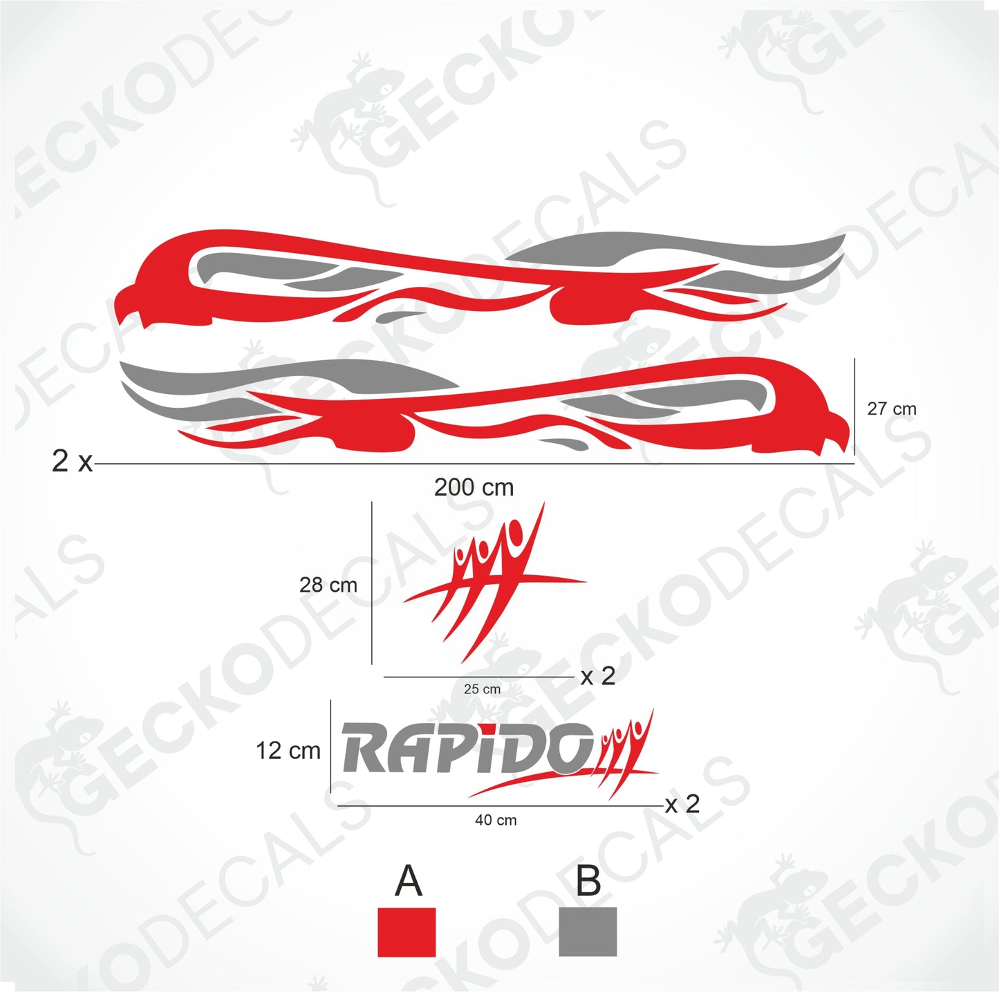 RAPIDO CARAVAN DECORATION SET