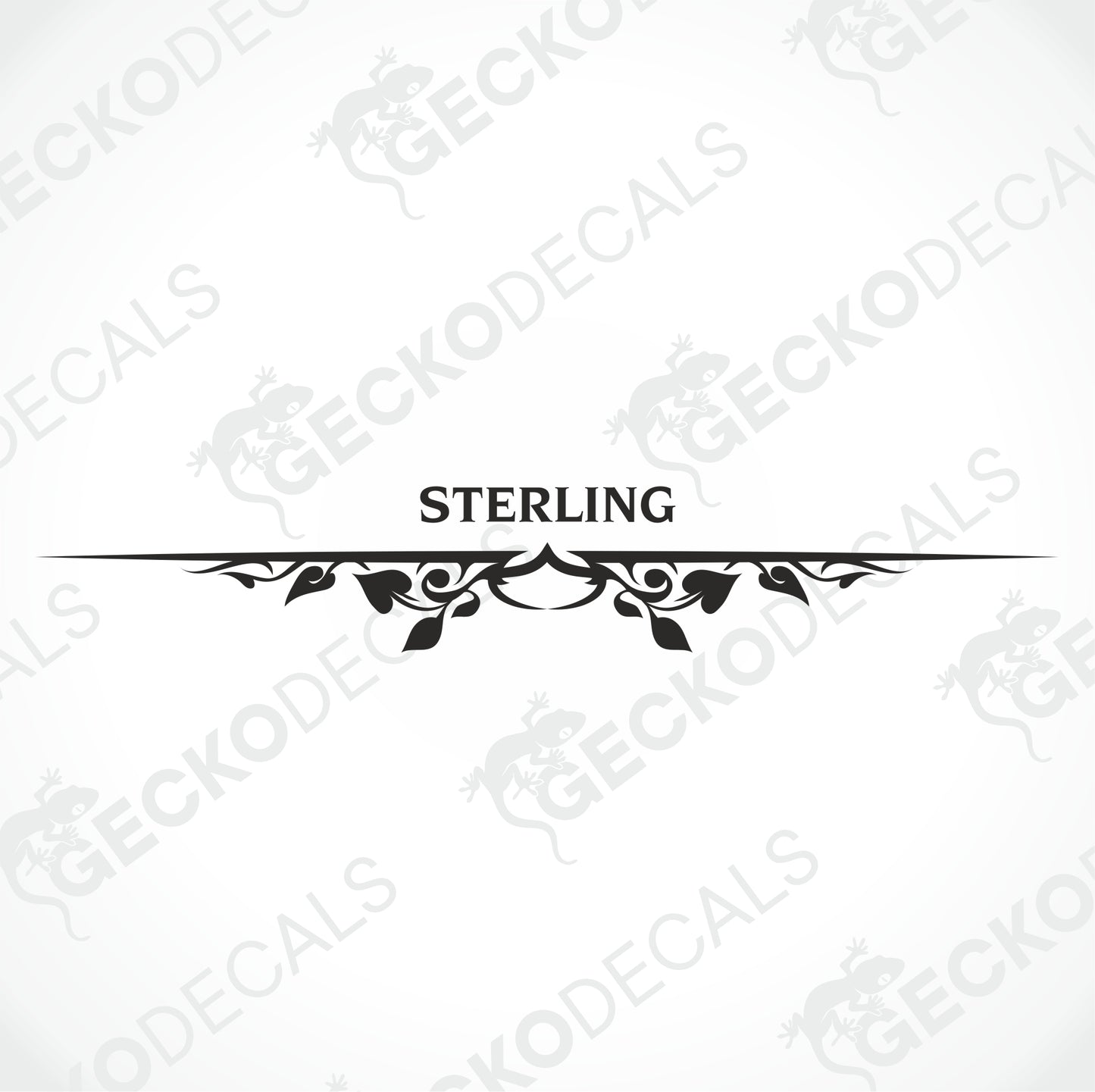 STERLING REAR DECAL