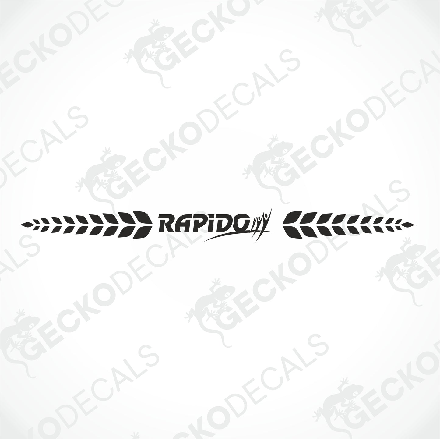 RAPIDO REAR DECAL