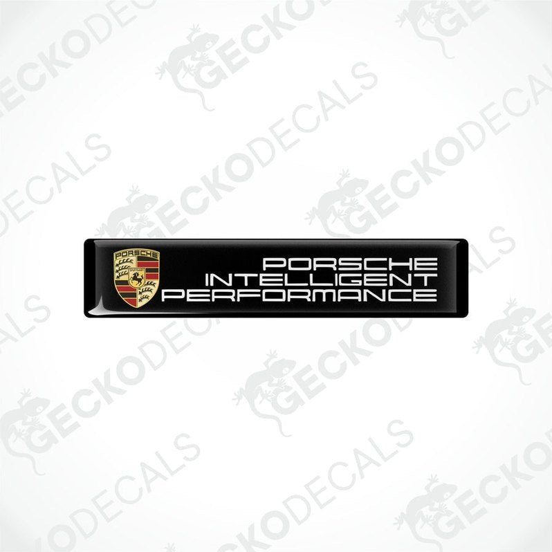 Black vinyl stickers with the PORSCHE logo.