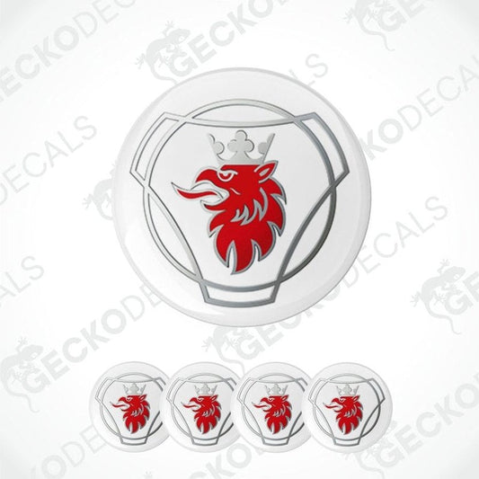 Red lion emblem on a white background with 'Gecko Decals' branding.