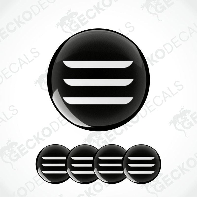 Black and white logo on a white background with 'GECKODECALS' branding.