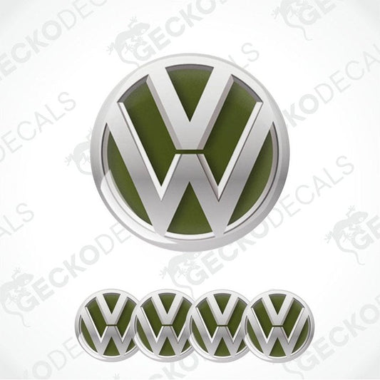 Volkswagen logo and text on a white background