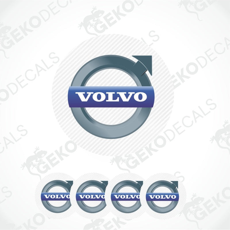 Volvo logo and text on a white background with 'Gekodecals' branding.