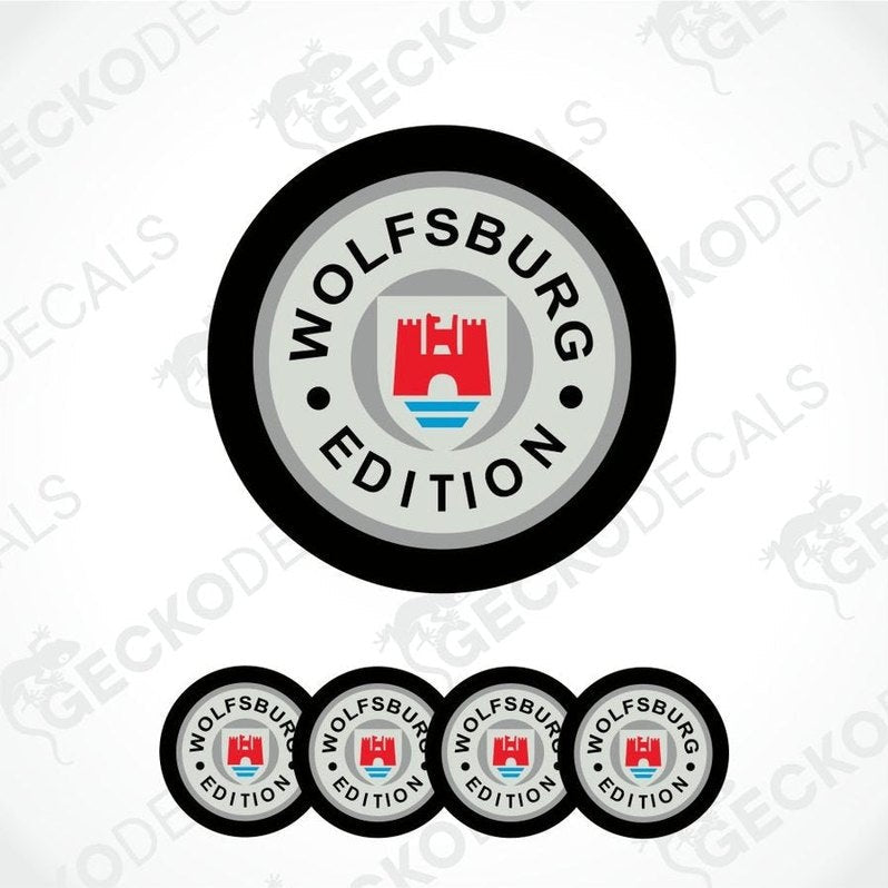 Wolfsburg Edition logo with a castle emblem on a white background