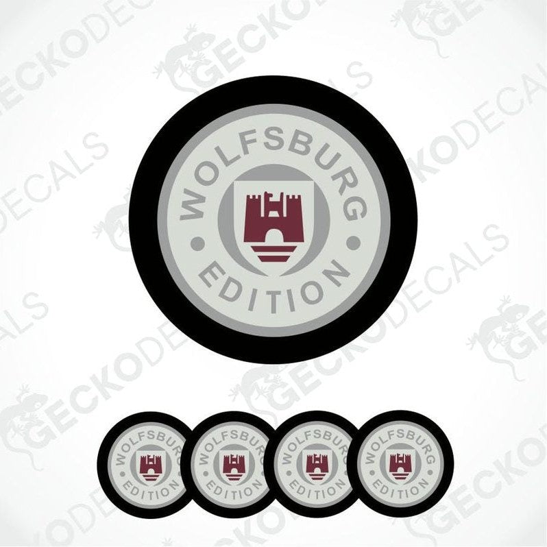Wolfsburg Edition logo with a castle emblem on a white background