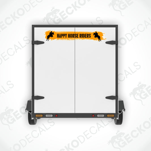 HAPPY HORSE RIDERS DECALS