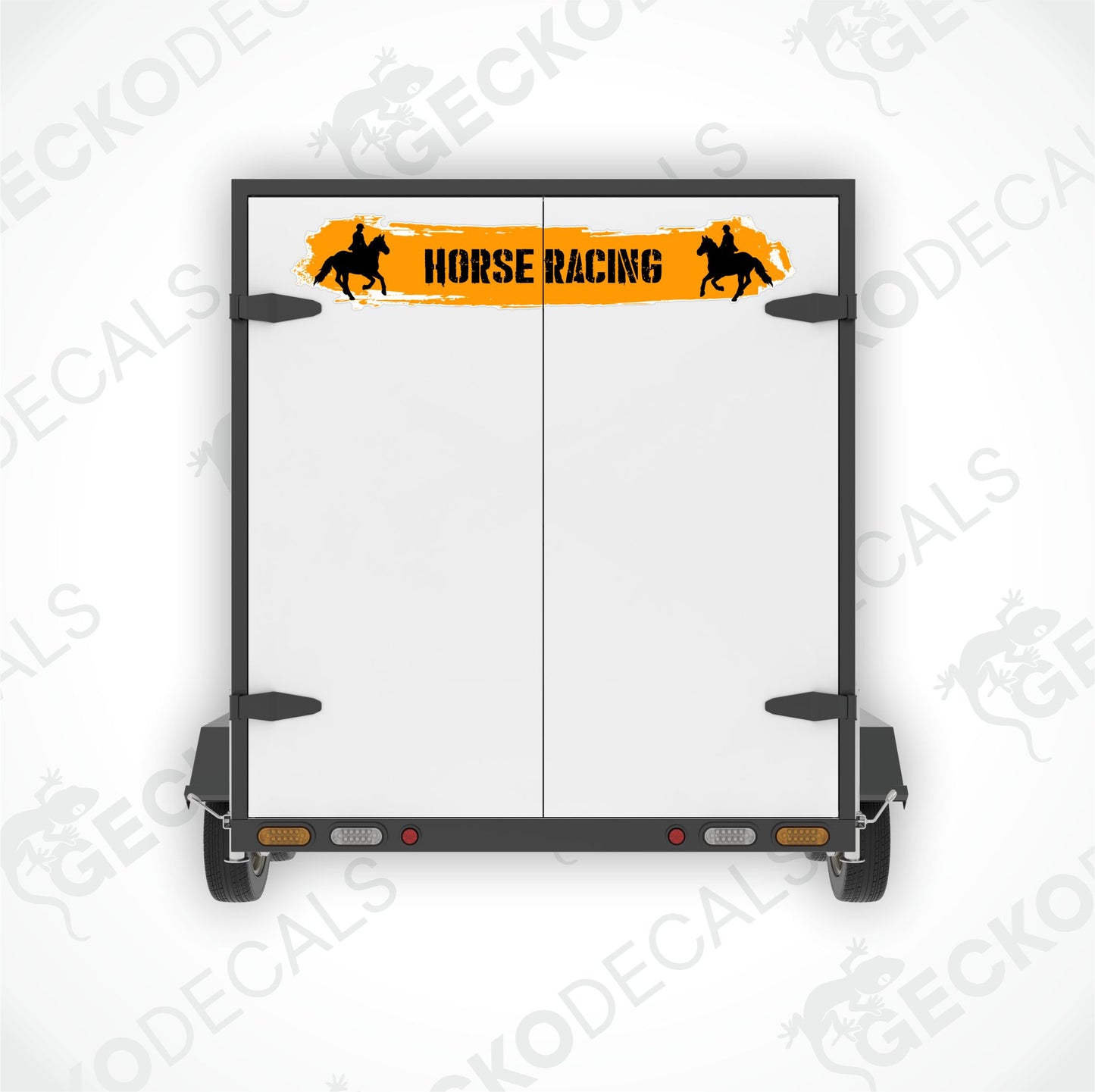 HORSE RACING DECAL