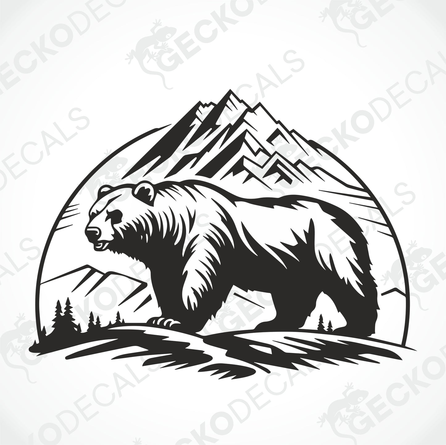 A BEAR IN THE MOUNTAIN NATURE