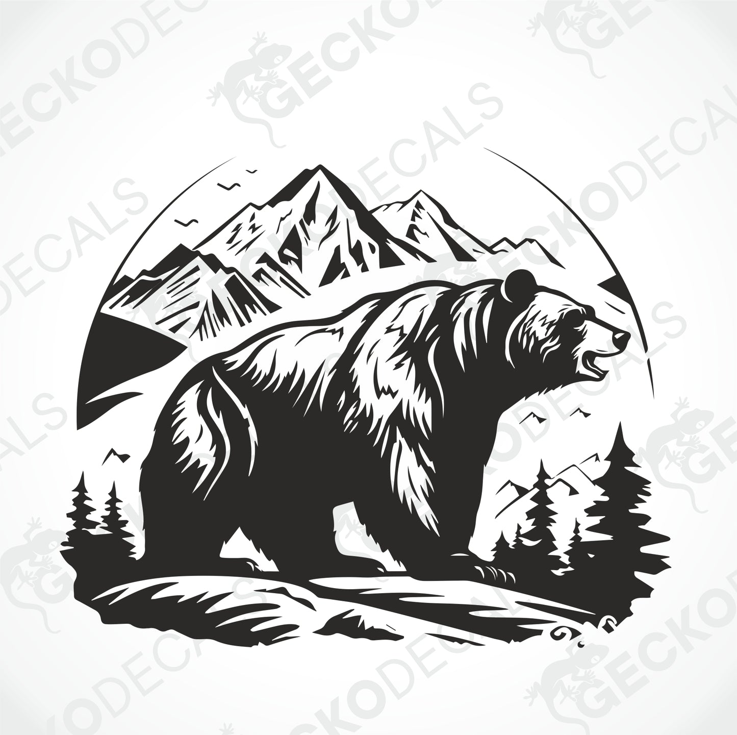 A BEAR IN THE MOUNTAIN NATURE