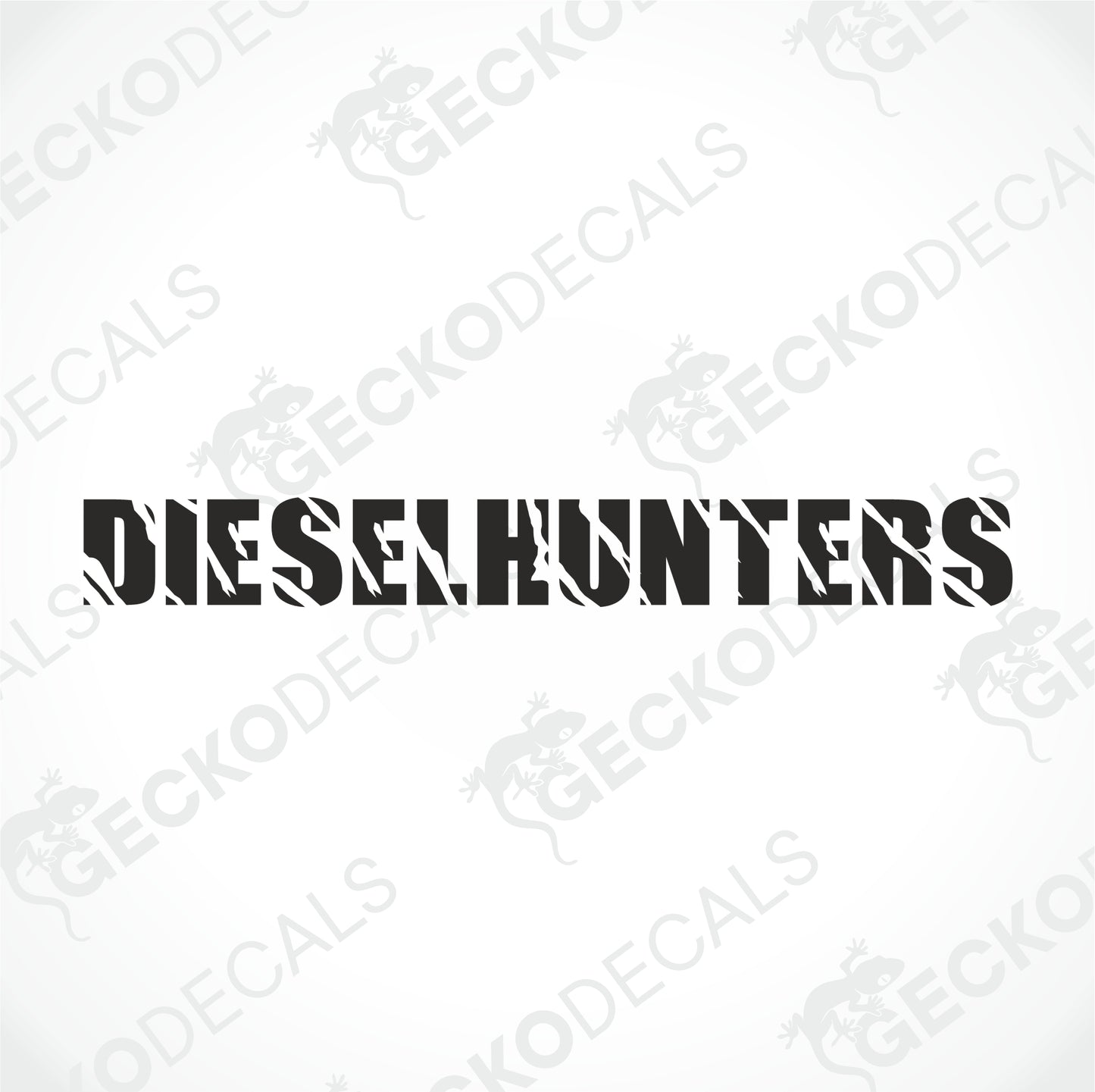 DIESELHUNTERS  WINDSCREEN DECAL