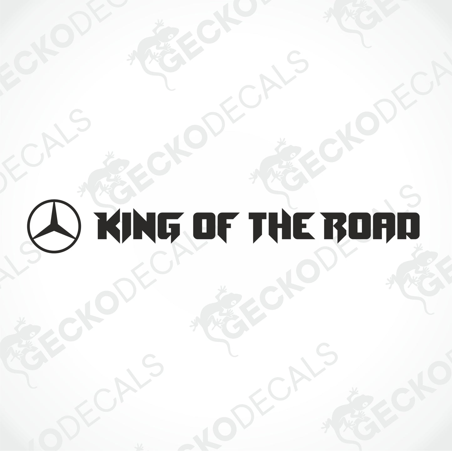 MERCEDES-BENZ KING OF THE ROAD WINDSCREEN
