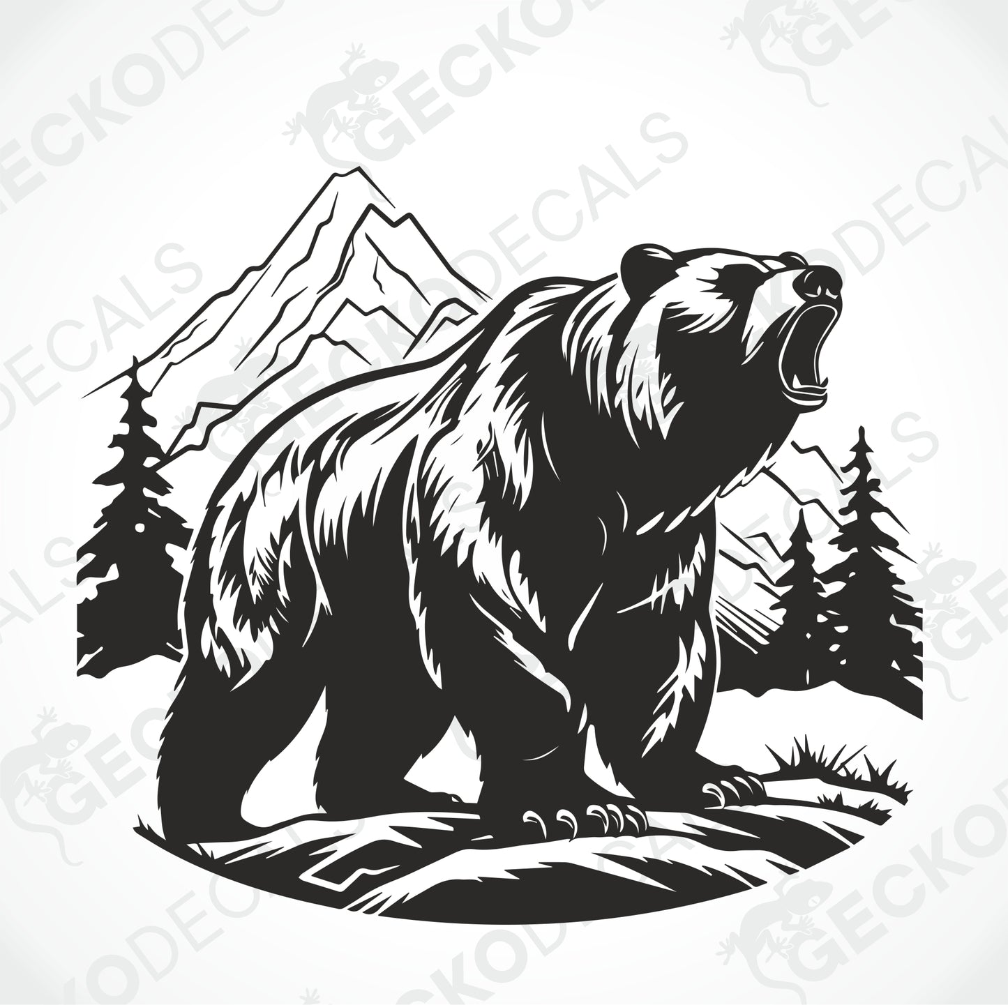 A BEAR IN THE MOUNTAIN NATURE