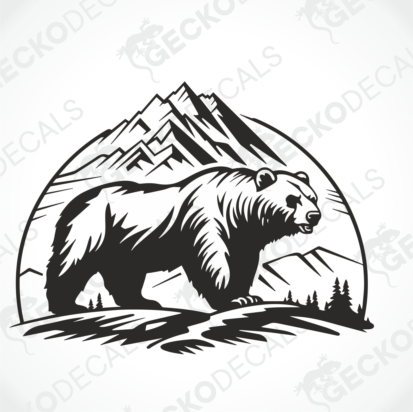 A BEAR IN THE MOUNTAIN NATURE