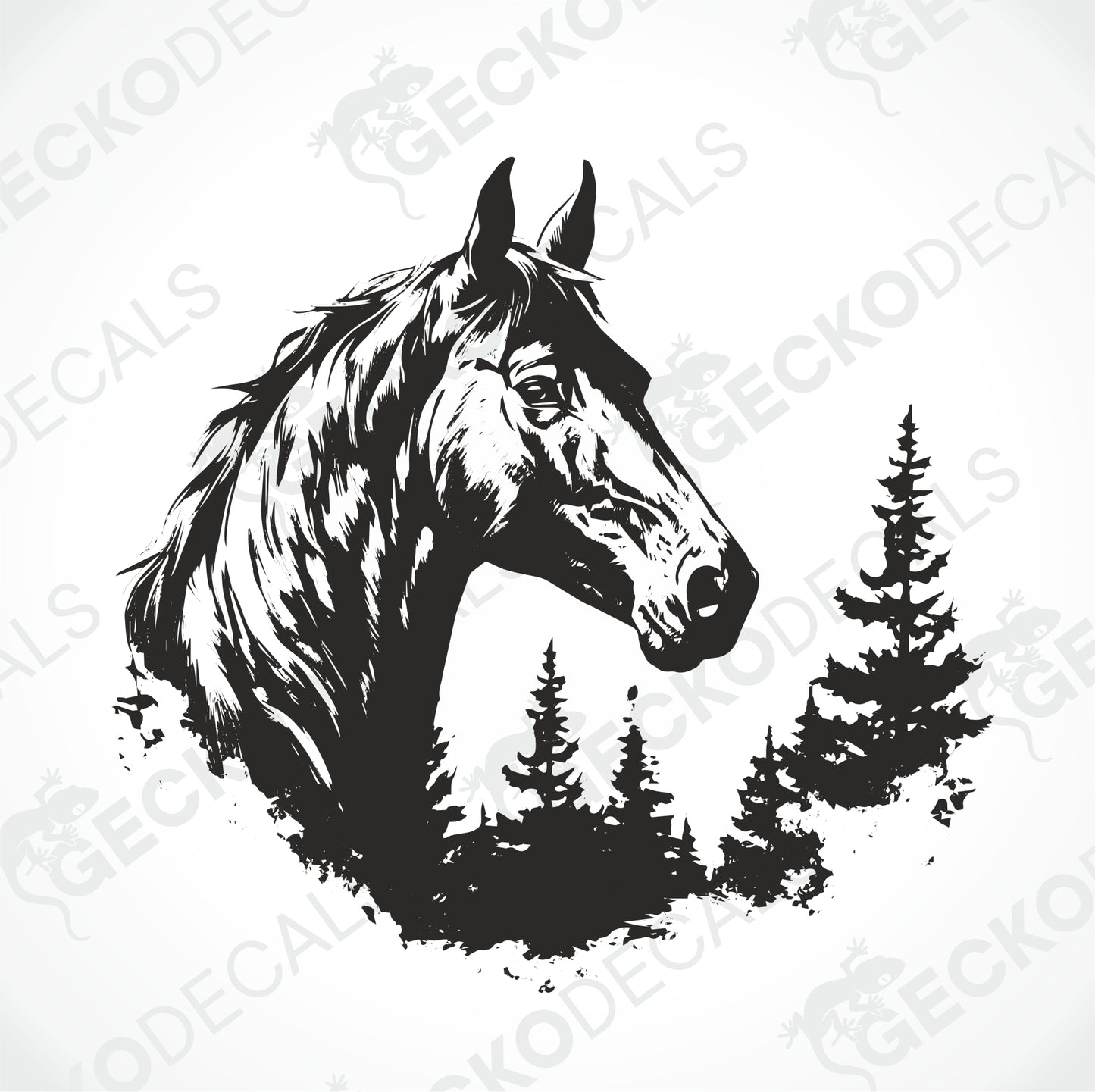 HORSE IN THE FOREST