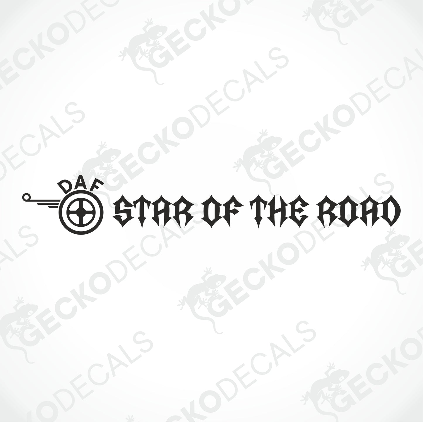 DAF STAR OF THE ROAD WINDSCREEN